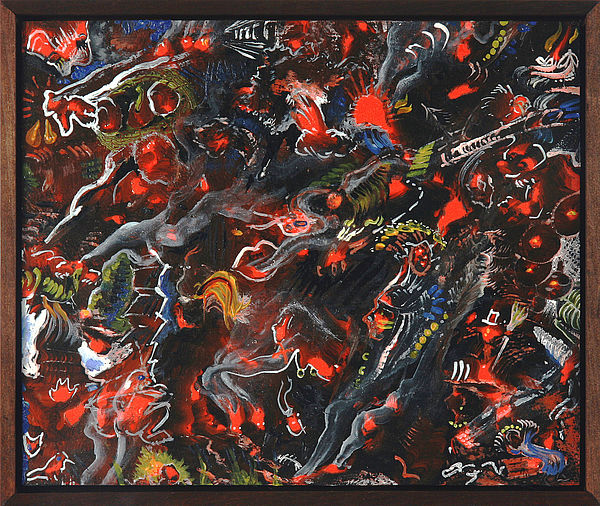 Inferno, 2007
Öl auf Holz
29.5 x 35 cm