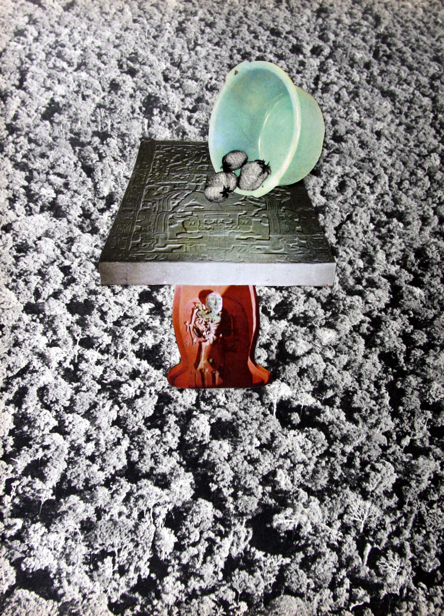 Stillleben, 2008
Collage auf Papier