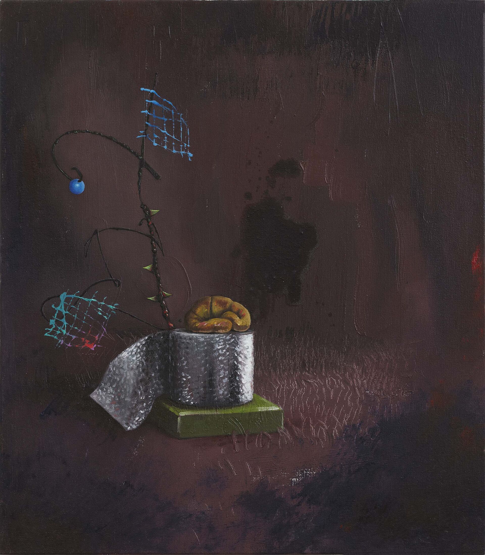 Schlaf, 2010
Öl auf Leinwand
57 x 50 cm
Privatbesitz