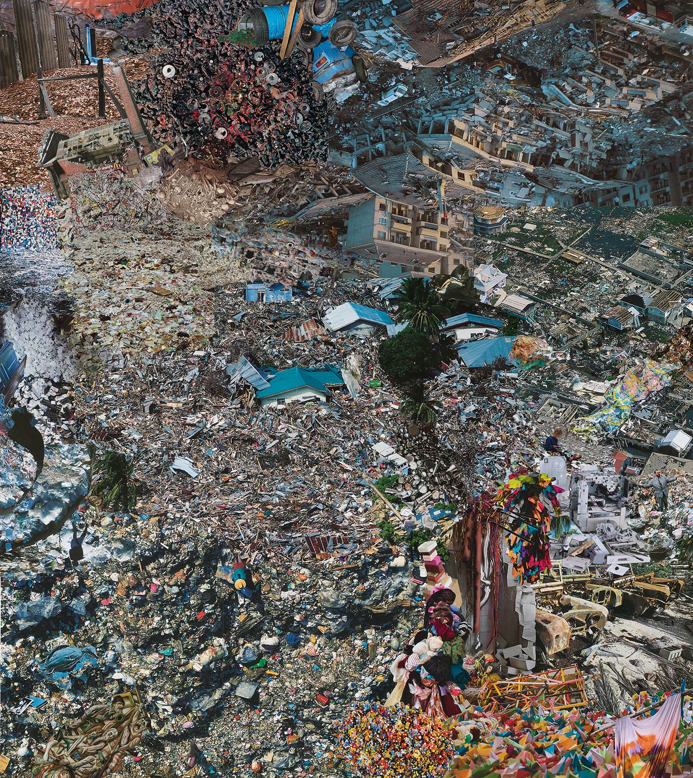 Lex Vögtli
Action Painting, 2026
Analoge Collage aus Printmaterial
100 x 90 cm